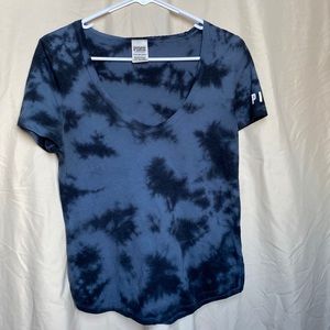 Pink tie dye tee shirt